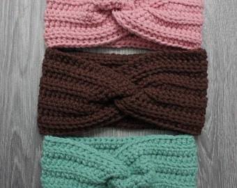 Ear Warmer - Handmade Chunky Crochet Knit