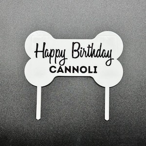 Dog Birthday Cake Topper | Personalized Dog Birthday Cake | Dog Birthday Party decoration