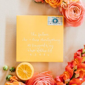 Calligraphy Services Wedding Envelopes, Place Cards, Escort Displays, and more image 3