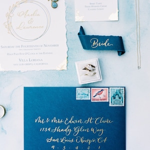 Calligraphy Services Wedding Envelopes, Place Cards, Escort Displays, and more image 9