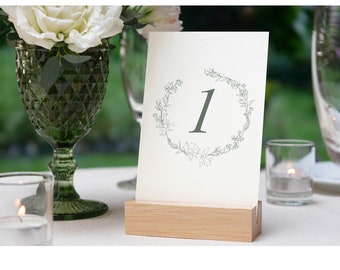Provence Wedding Table Number | French, Floral, Fine Art Wedding Table Number, Classic Garden Wedding
