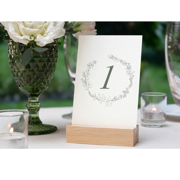 Provence Wedding Table Number | French, Floral, Fine Art Wedding Table Number, Classic Garden Wedding