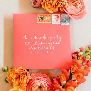 Calligraphy Services Wedding Envelopes, Place Cards, Escort Displays, and more image 1