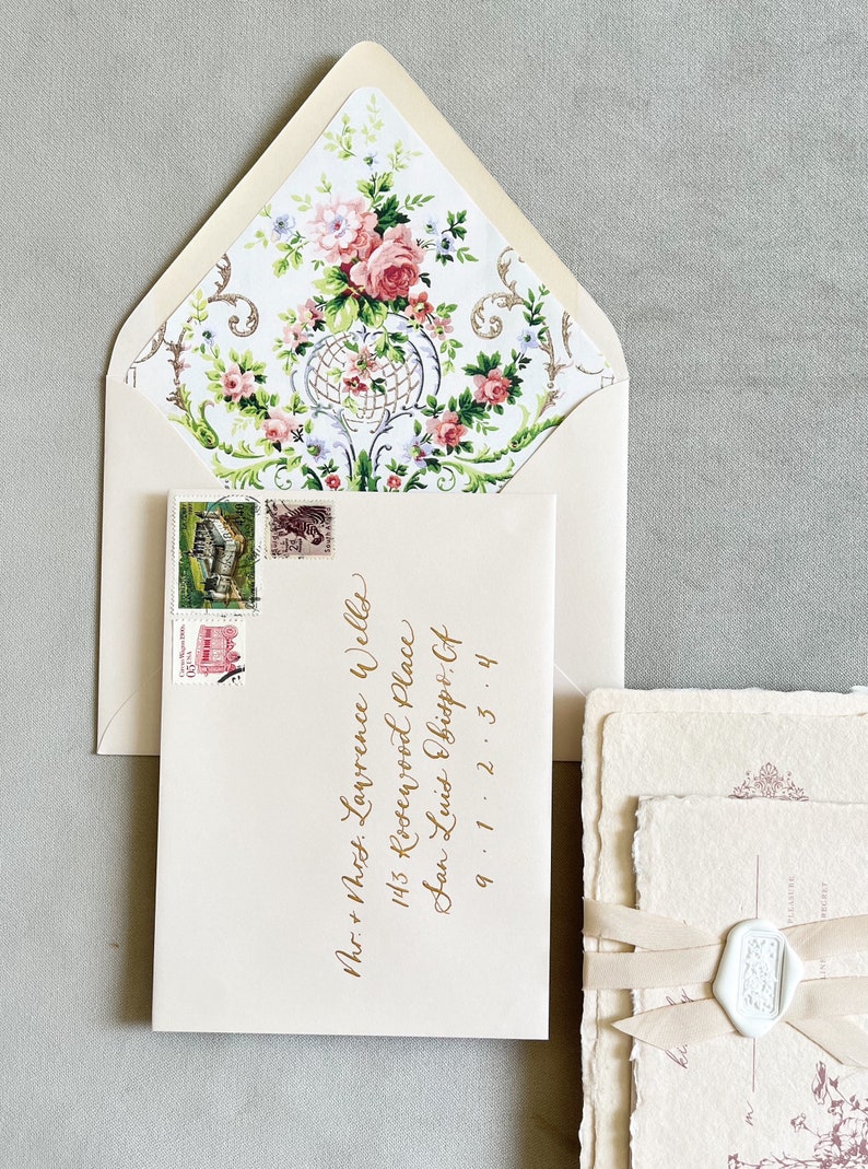 Calligraphy Services Wedding Envelopes, Place Cards, Escort Displays, and more image 10