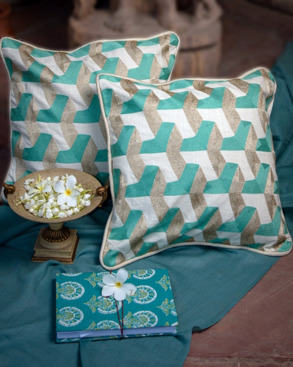 Beige Turquoise Toss Pillows Sofa Teal And Beige Throw Pillows Venetian  Velvet Peacock Teal