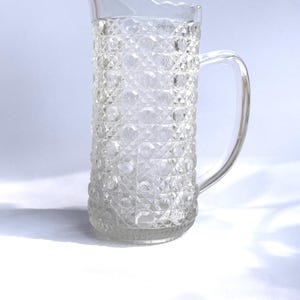 Karaffe Pressglas Baccarat Style