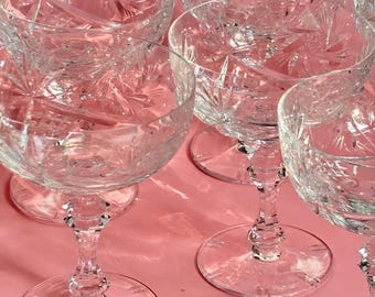 6 copas de champán / coupe