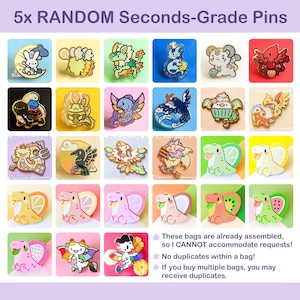 SECONDS Grade Pin Grab Bag
