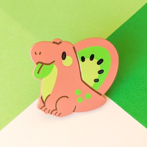 Kiwi Dimetrodon Enamel Pin