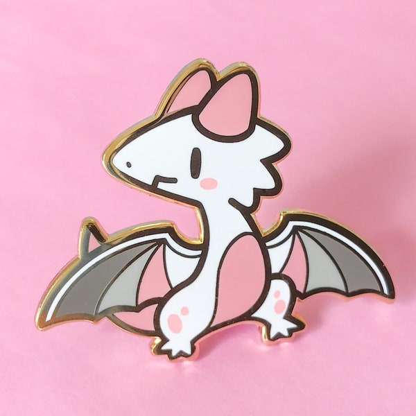 Demigirl Pride Dragon Enamel Pin