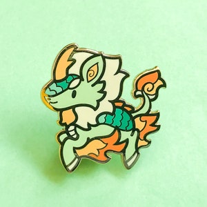 Qilin Enamel Pin