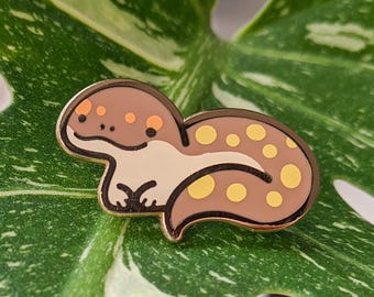 Spotted Salamander - Mini Amphibian Enamel Pins