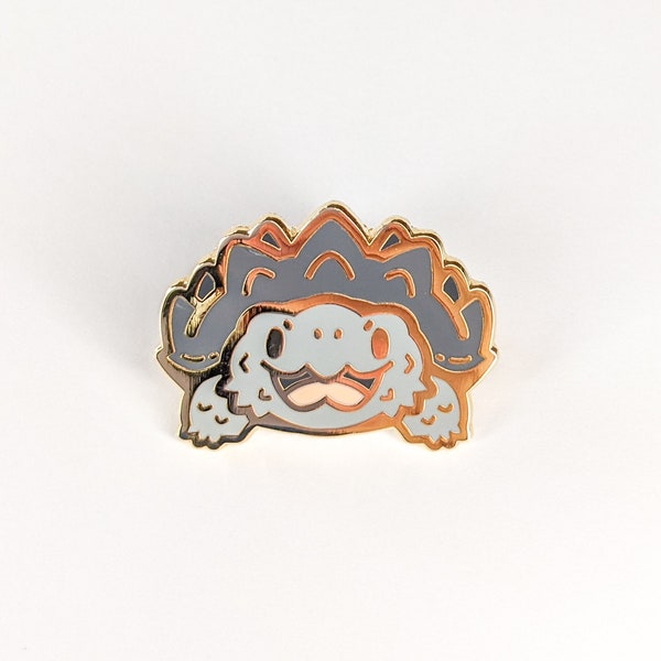 Alligator Snapping Turtle - Tiny Reptile Enamel Pins