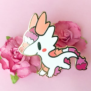 Lesbian Pride Dragon Enamel Pin
