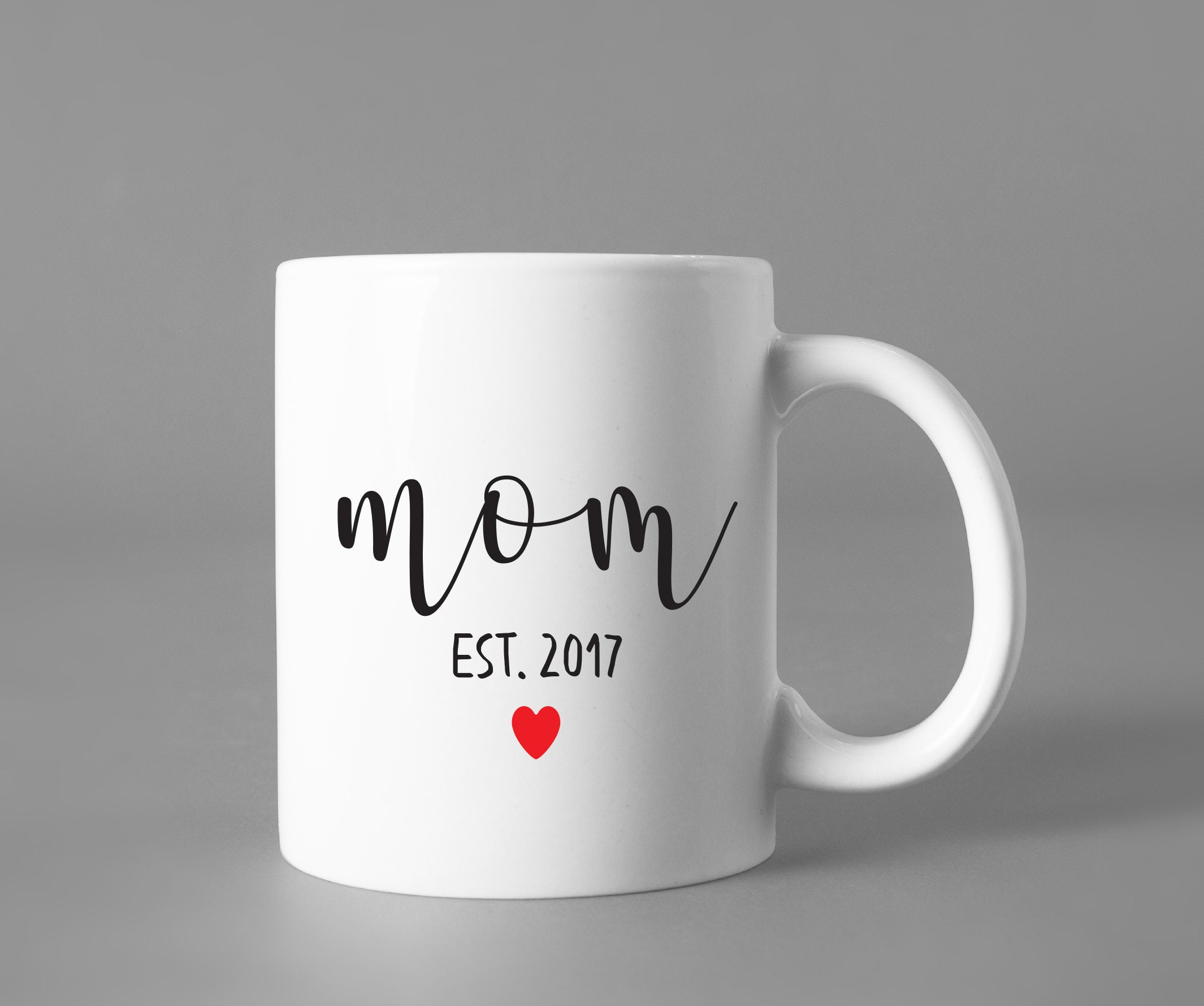 Mom Mug / Mother's Day Gift / Gift for Mom / Mom Est. Mug Etsy Canada
