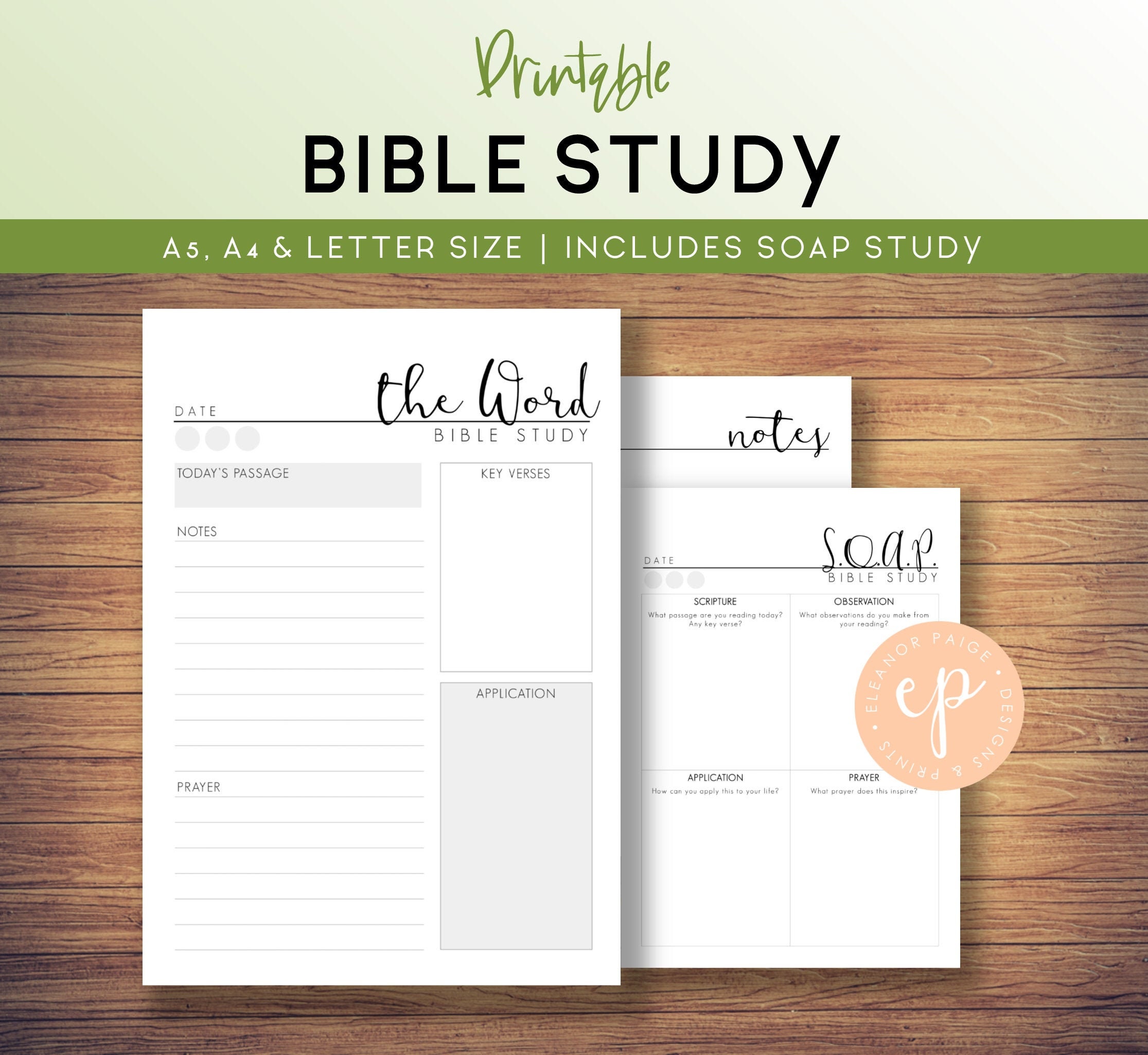 daily-bible-study-planner-inserts-soap-printable-bible-study-etsy