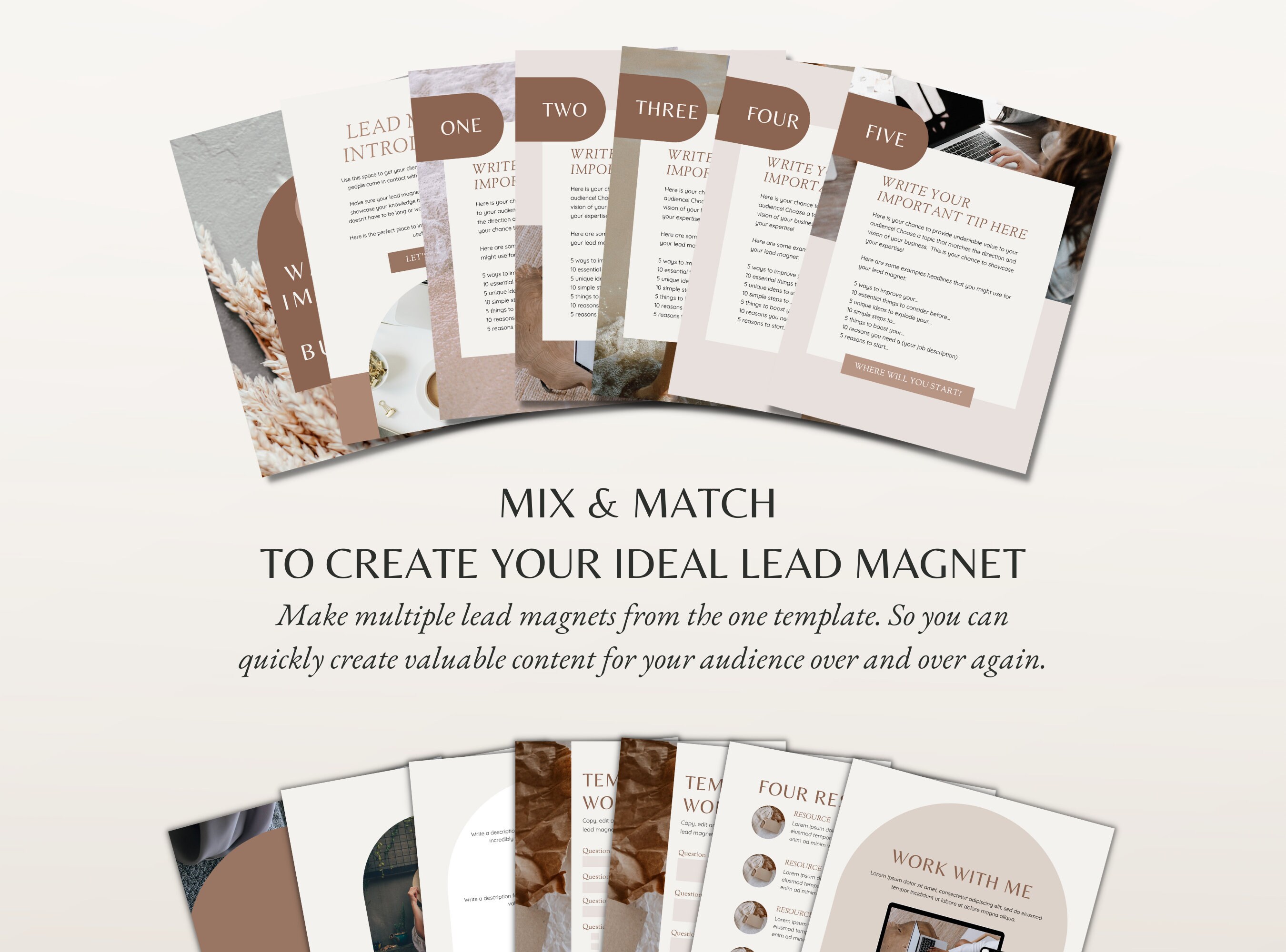 Lead Magnet Canva Template, Opt-in Freebie Business Template, Quick and ...