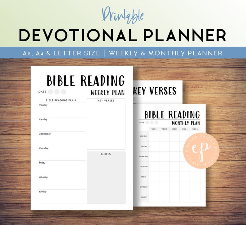 Download Ultimate Faith Bundle Printable Bold Bible Devotional | Etsy