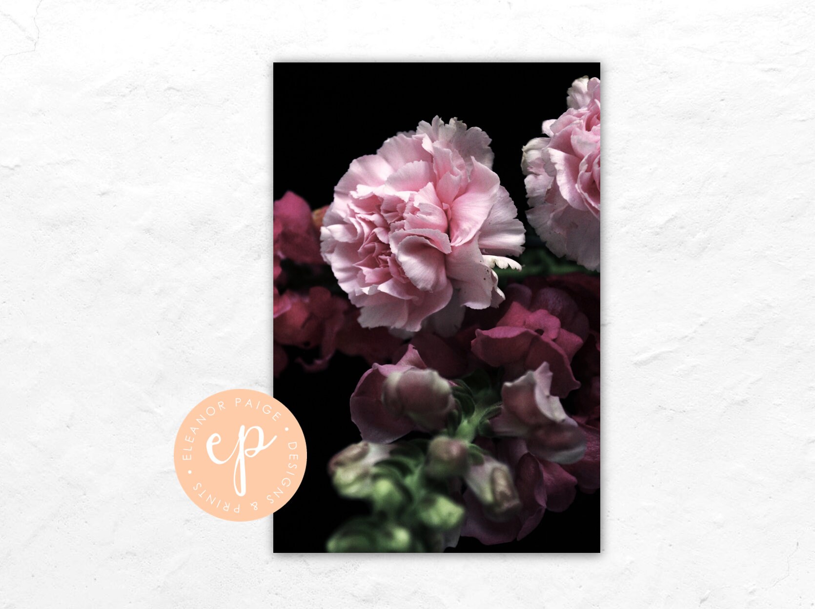 Floral Printable Artwork Instant Download Art Flower Print Etsy