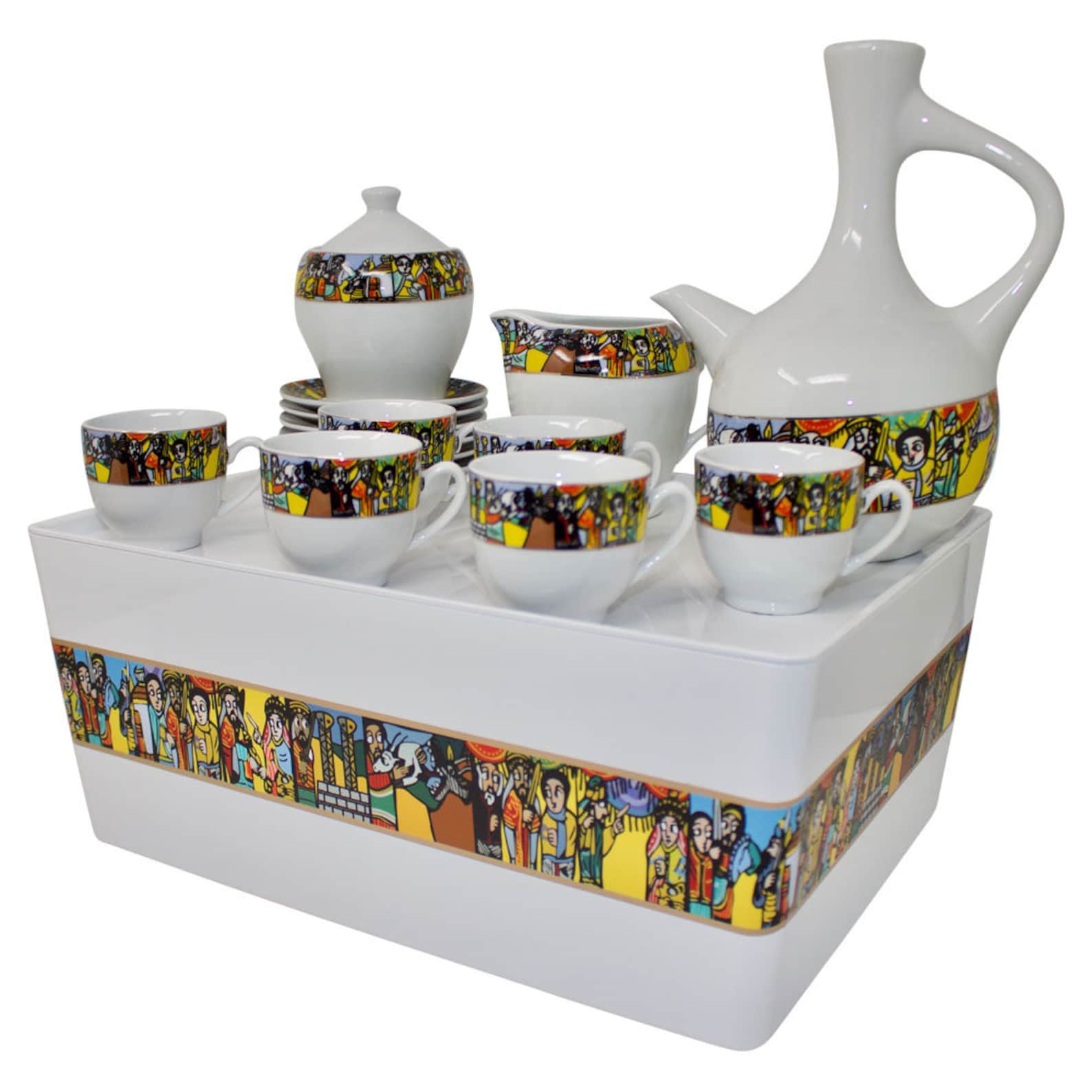 Ethiopian/Eritrean Coffee Cups Saba Edition. Set of 23 with Etsy