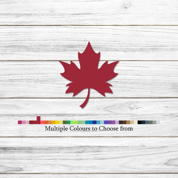 25 Maple Leaf Die Cuts Canada Day Decoration Fall Etsy