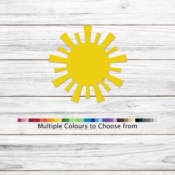 Sun Die Cut Qty 25 / sunshine cutout shapes for summer | Etsy