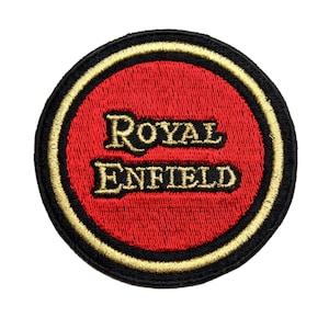 Frank's Royal Enfield Patch (Bordered)