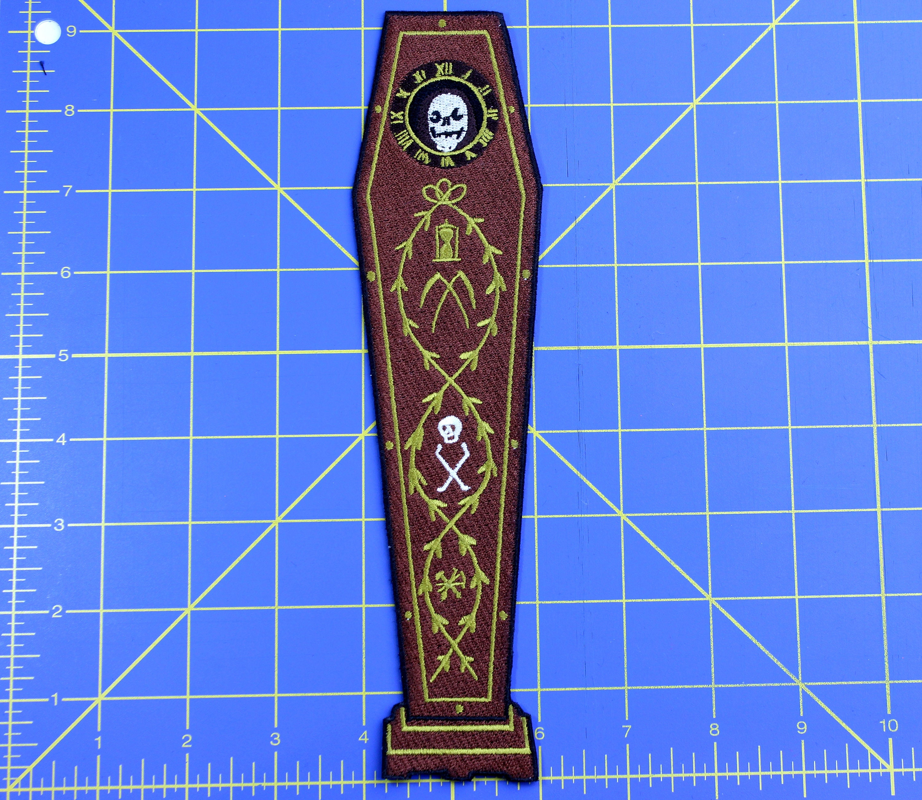 Coffin Clock Patch - Etsy