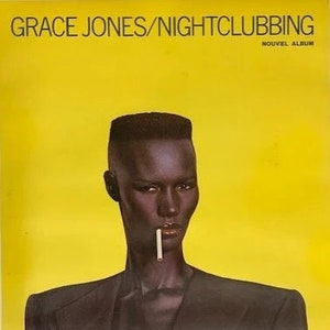 Affiche de Grace Jones Nightclubbing Edition