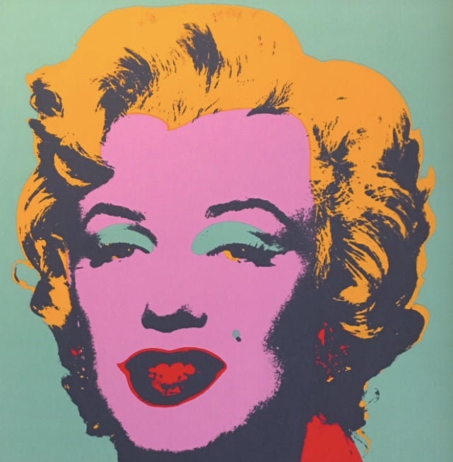 Original Poster 'marilyn Monroe Sunday B Morning' | Etsy