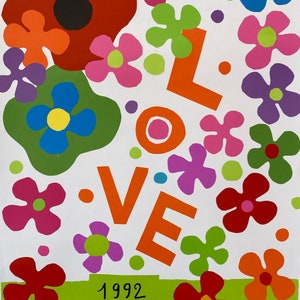 Yves Saint Laurent, 'LOVE 1992' Edition - YSL Fashion Poster