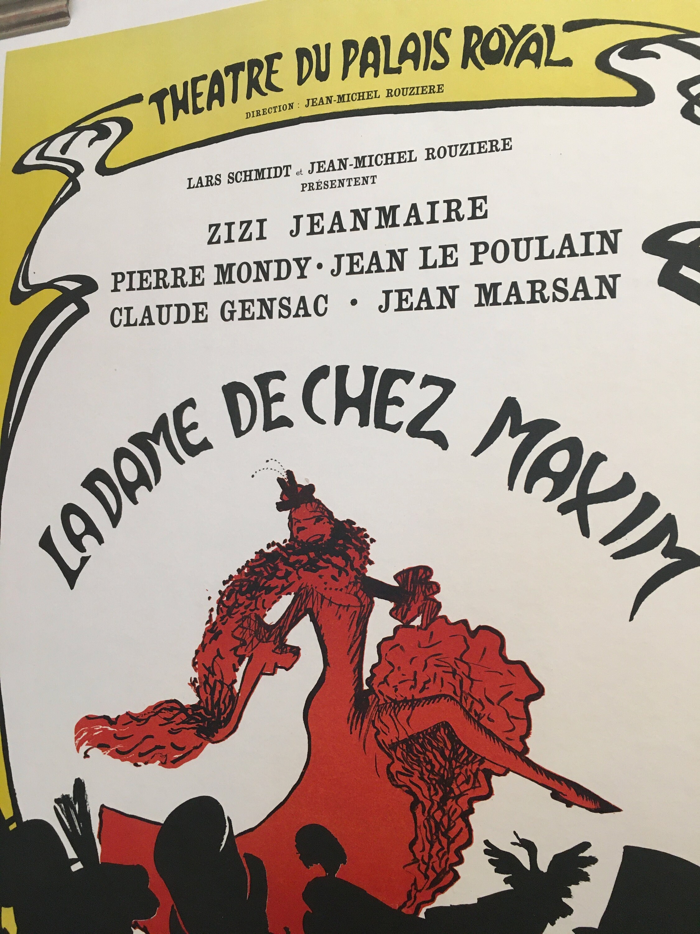 Moulin Rouge Paris, France - Vintage Cabaret Poster by Jules Chéret 1894