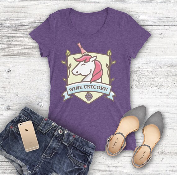 Wine Unicorn Shirt, Wine tasting shirt, Vineyard shirt, Cute women's tshirt, Women's unicorn funny graphic tee, gifts for her