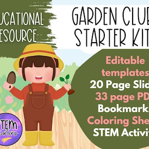 Starting a Garden Club with Students/Children | Community Garden Club for Kids