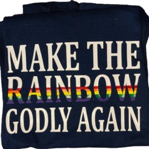 Make the rainbow Godly again navy