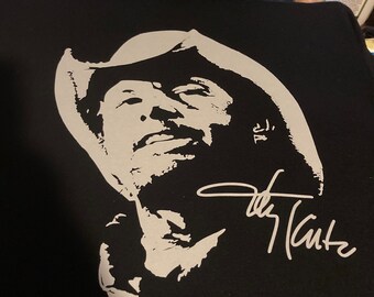 Country music toby memorial tshirt/Keith/should of been a cowboy/music/screen print/birthday gift/black tshirt