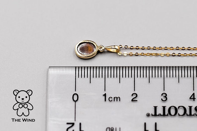 Minimalist Australian Doublet Opal Diamond Necklace