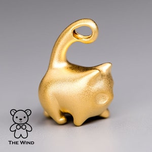 You Have the Balls - Adorable Kitty Cat Design Pendant Necklace