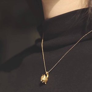 You Have the Balls - Adorable Kitty Cat Design Pendant Necklace