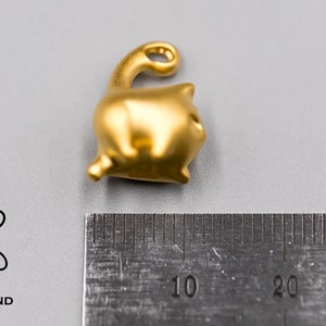 You Have the Balls - Adorable Kitty Cat Design Pendant Necklace