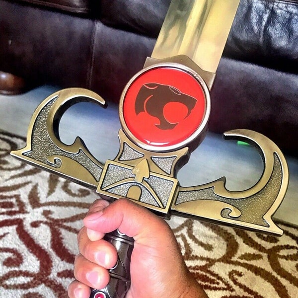 48” ThunderCats Sword Of Omen Lion O SWORD WITH Sheath New Mold Detailed Version
