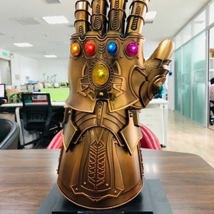 Thanos Infinity Gauntlet Full Metal 1:1 Wearable Cosplay Infinity stones USA Stock