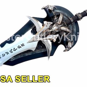 47&quot; Sword Frostmourne War Craft Wow lich World 1:1 Scale Metal Cosplay videogame