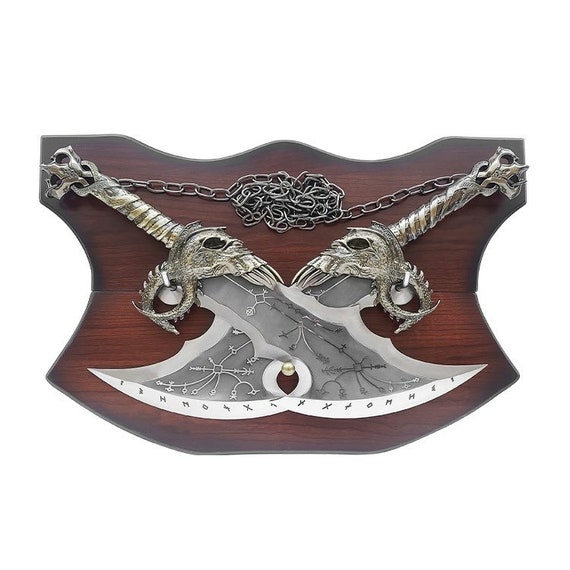 Kratos God of War Twin Blades of Choas Knife Dagger Sword