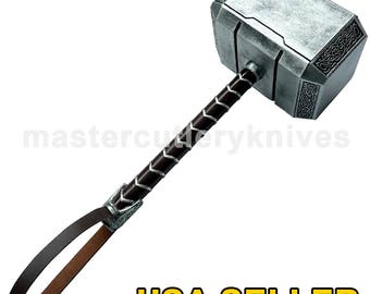 Actual Size Scale Full Resin Avengers Thor Hammer 1 1 Replica Prop Mjolnir cosplay USA