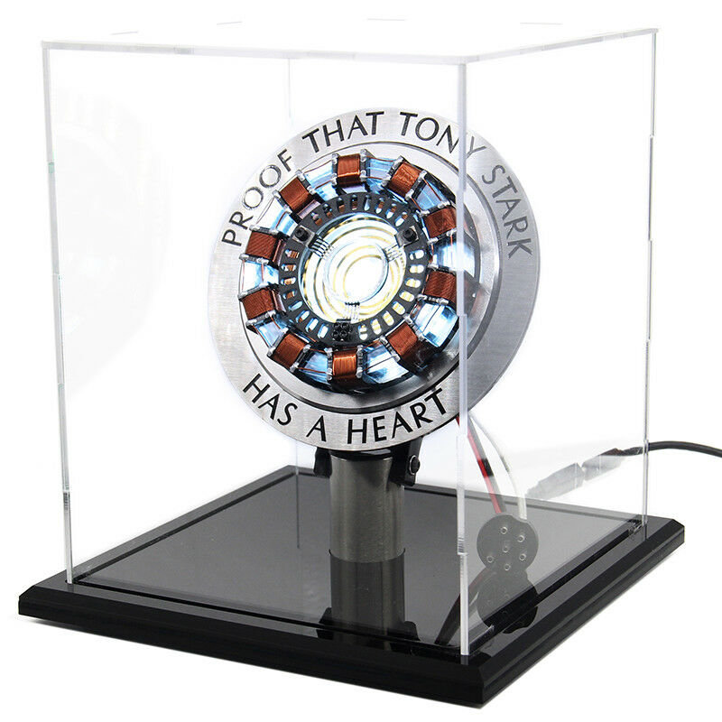 TONY STARK アークリアクター LED インテリア アイアンマン Amazon | 新バージョン 1:1 アイアンマン アーク リアクター MK2