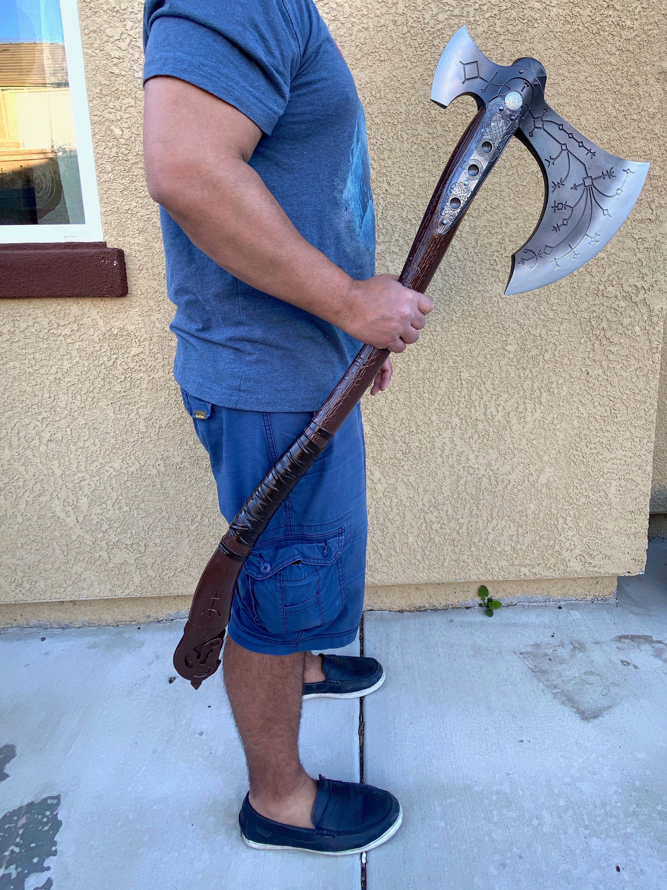 40 God of War Kratos Leviathan Axe Cosplay Collectible - Etsy UK