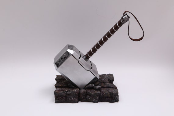 God of War: Ragnarok Thor's Hammer 1:1 Replica Game Cosplay Prop Resin  Model Toy