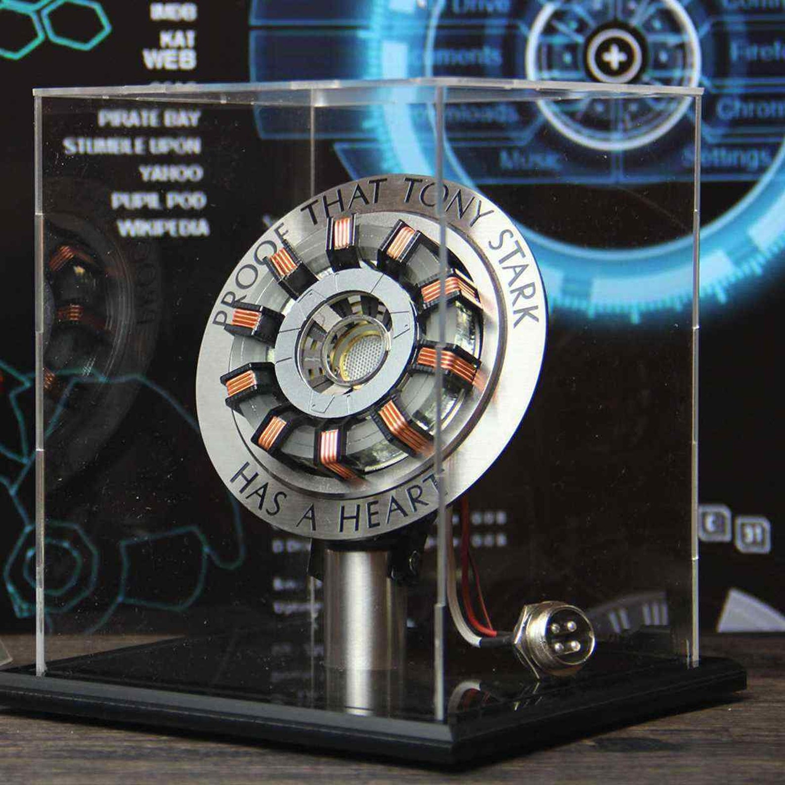 Proof That Tony Stark Has A Heart Replica IRON MAN 1:1 Arc Reactor Proof That Tony Stark Has a Heart Led - Etsy