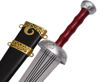『七つの大罪』 メリオダス ロストヴェイン 金属製 模造刀（観賞用・西洋剣） 28.5インチ 七つの大罪 リズソード メリオダスの魔剣 ロストヴェイン